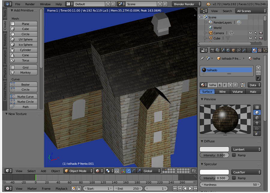 Blender 3D - Haunted House