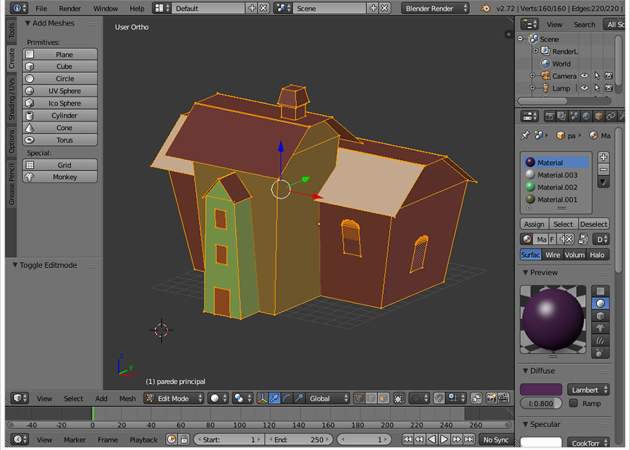 Blender 3D - Haunted House